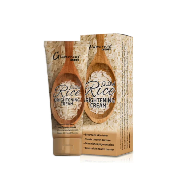 Glamorous Face Glow Rice Brightening Cream, Rice Cream